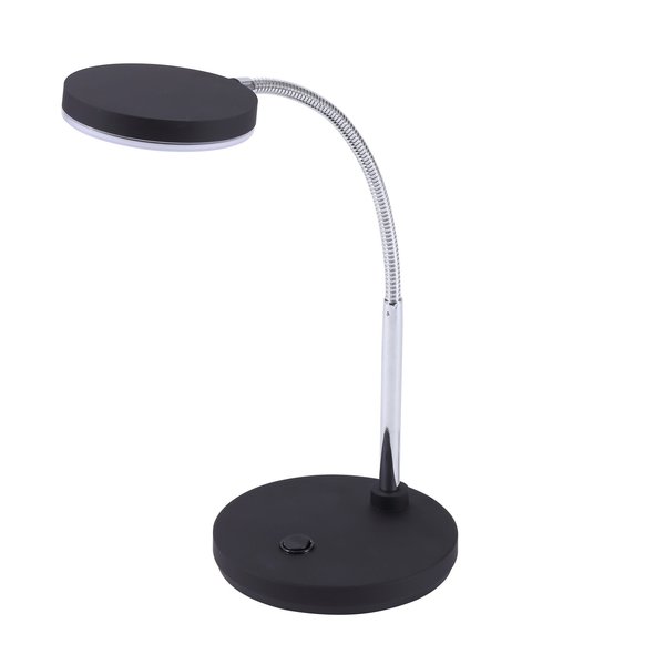 Bostitch Metal Gooseneck LED Desk Lamp VLED1800BK